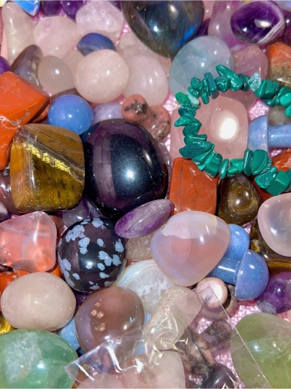 Crystal Mystery Bag Natural Healing Crystals Gift Box